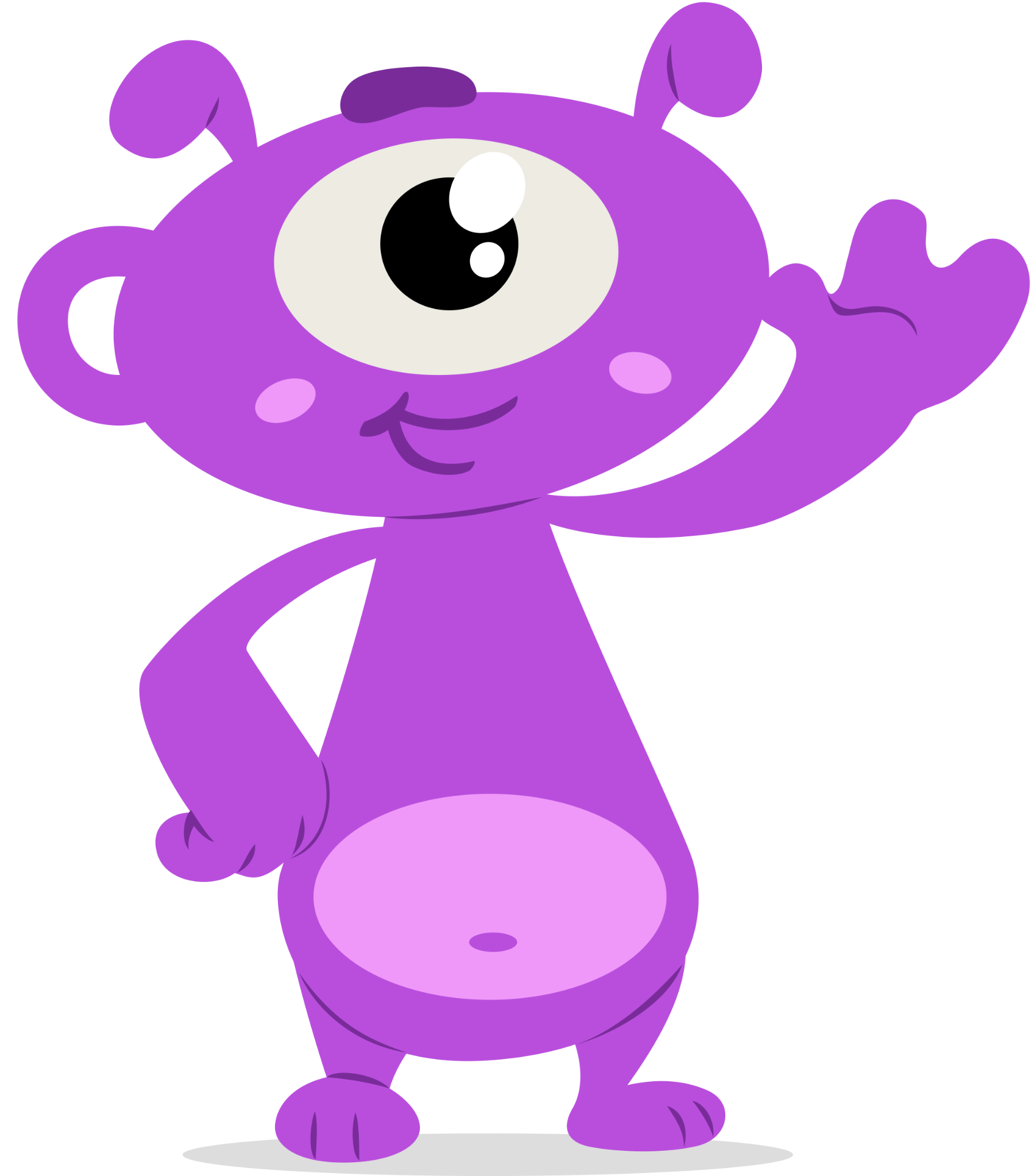 Câlin, personnage vert de l’univers Caboux-Tchoux